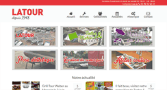 Desktop Screenshot of latour-ets.fr