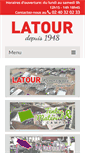 Mobile Screenshot of latour-ets.fr